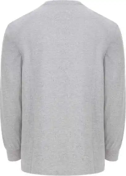 Dickies Wl50 Traditional Heavyweight Long Sleeve T-shirt - Heather Gray