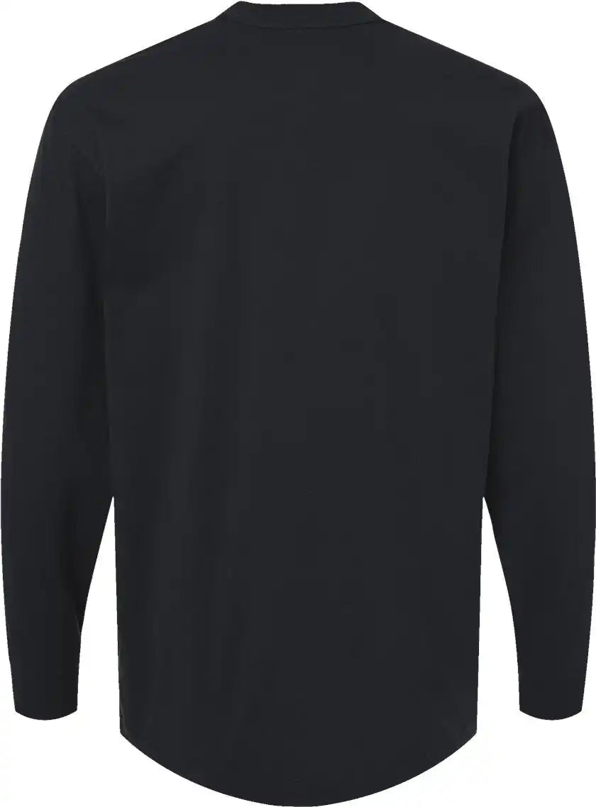 Dickies Wl50t Traditional Heavyweight Long Sleeve T-shirt - Tall Sizes - Black - Lt