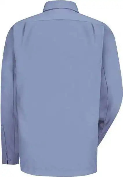Dickies Ws10 Long Sleeve Work Shirt - Light Blue