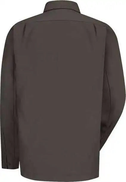Dickies Ws10t Long Sleeve Work Shirt Tall Sizes - Charcoal