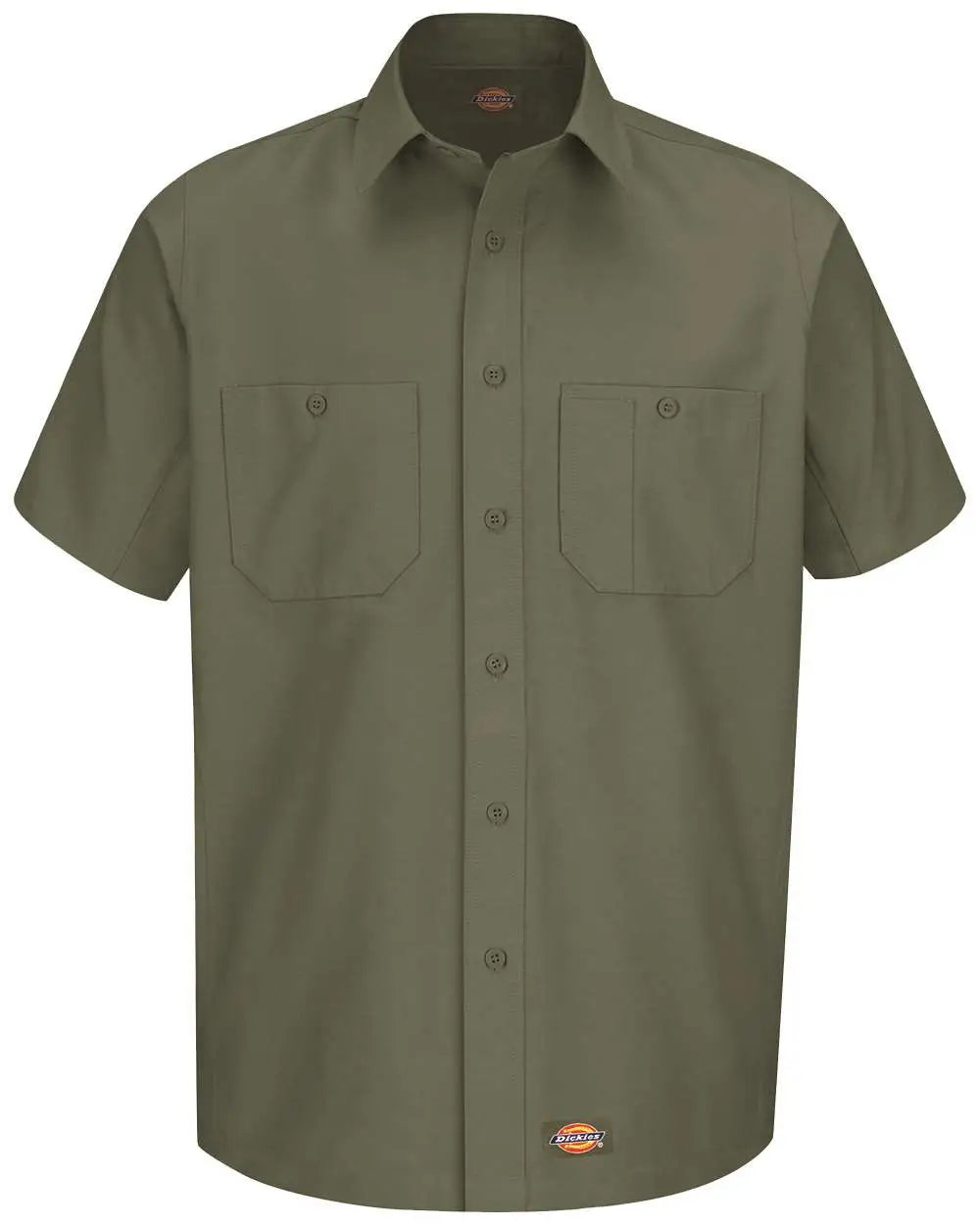 Dickies Ws20 Short Sleeve Work Shirt - Olive Green