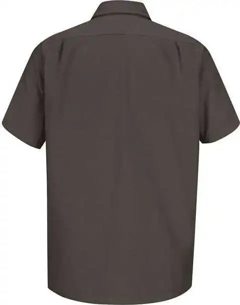 Dickies Ws20t Short Sleeve Work Shirt Tall Sizes - Charcoal