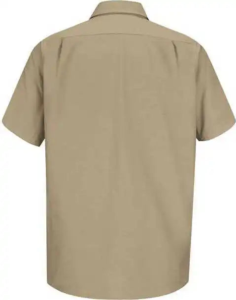 Dickies Ws20t Short Sleeve Work Shirt Tall Sizes - Khaki