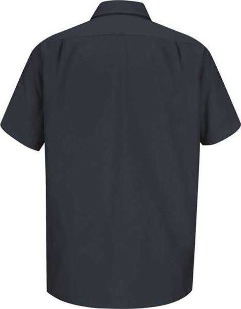 Dickies Ws20t Short Sleeve Work Shirt Tall Sizes - Navy