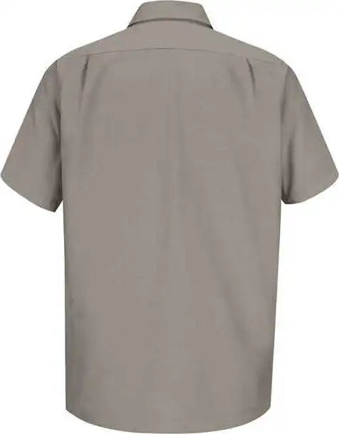 Dickies Ws20t Short Sleeve Work Shirt Tall Sizes - Silver