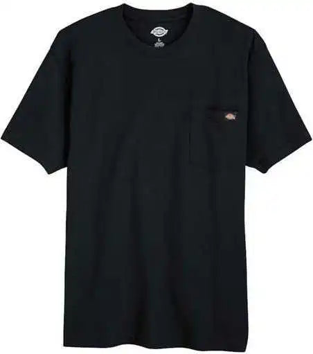 Dickies Ws50-dl Traditional Heavyweight T-shirt - Long Sizes - Black