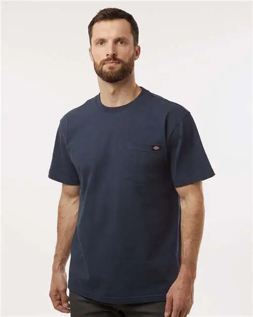 Dickies Ws50-dt Traditional Heavyweight T-shirt - Tall Sizes - Dark Navy