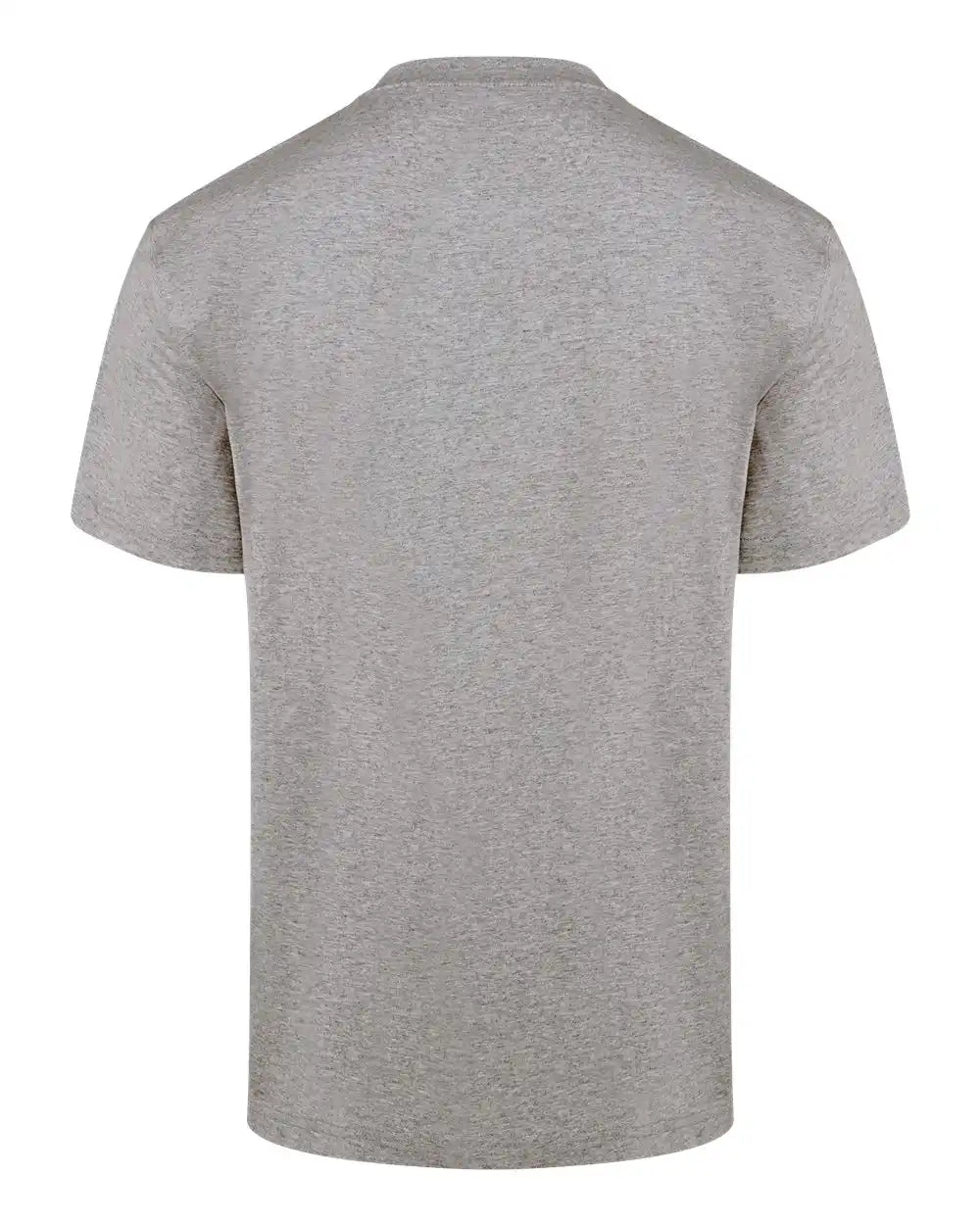 Dickies Ws51 Heavyweight Traditional Short Sleeve Henley - Heather Grey - m