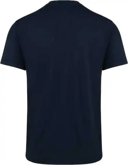 Dickies Ws51ln Heavyweight Traditional Short Sleeve Henley - Long Sizes - Dark Navy