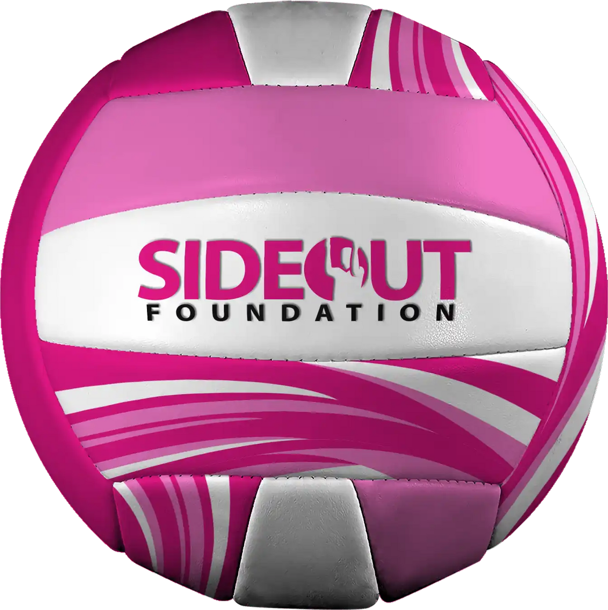 Dig Pink Sideout Mini Volleyball