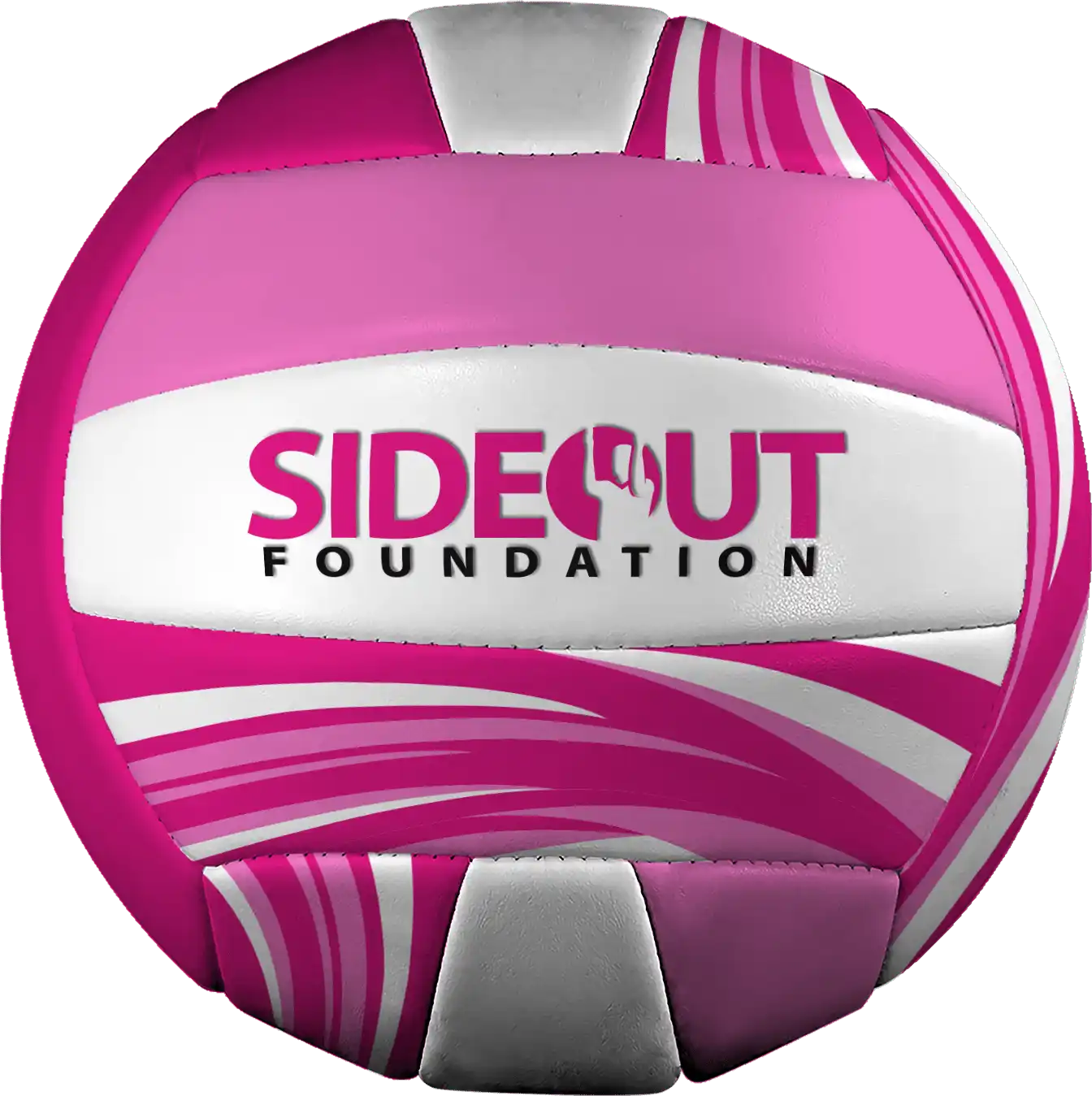 Dig Pink Sideout Mini Volleyball