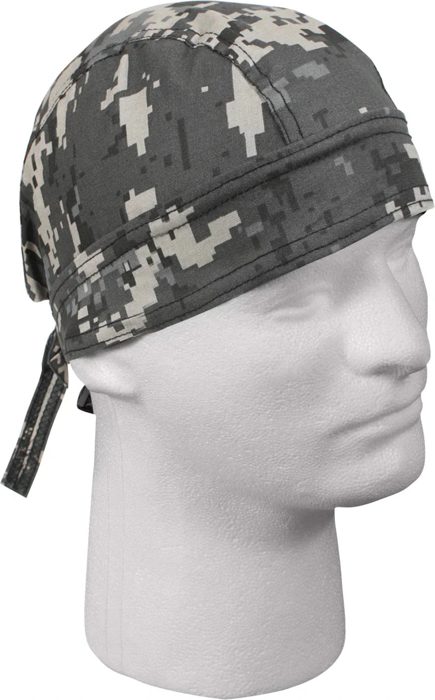 Digital Camo Headwrap - Subdued Urban
