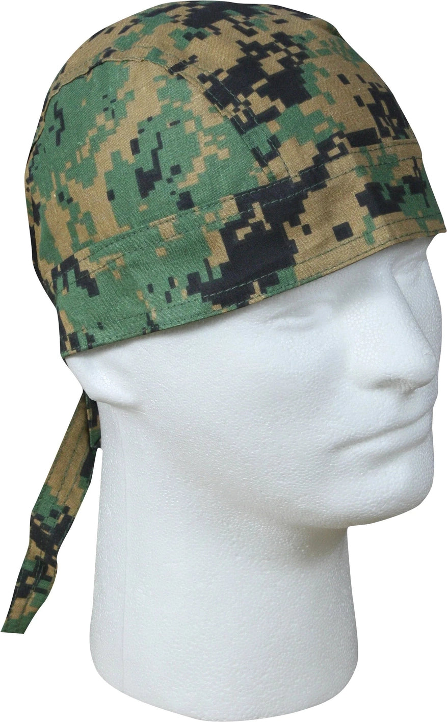 Digital Camo Headwrap - Woodland
