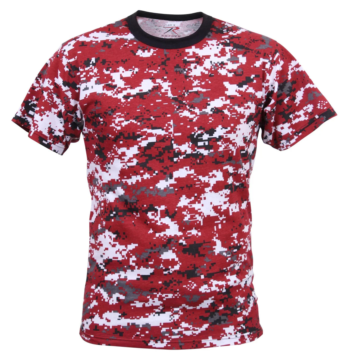 Digital Camo T-shirt - Red / s