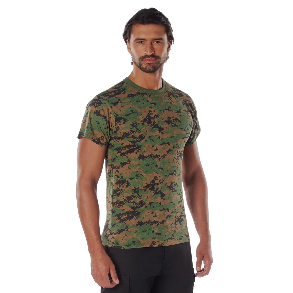 Digital Camo T-shirt - Woodland / s