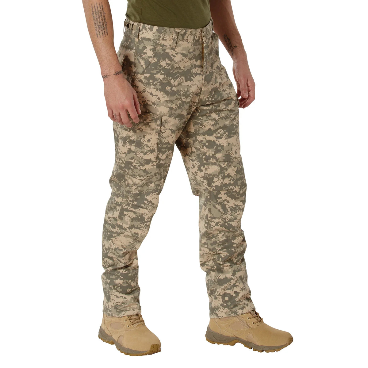 Digital Camo Tactical Bdu Pants - Acu / Xs