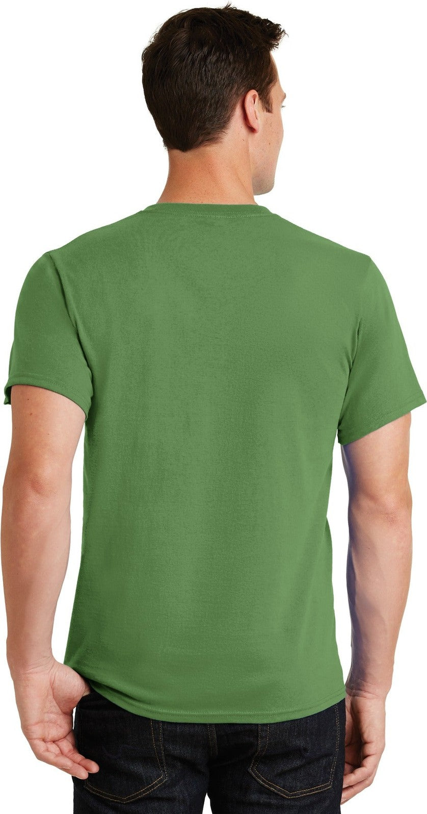 Dill Green Port & Co Essential Tee. PC61