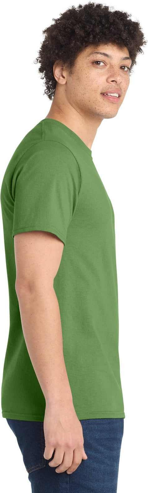 Dill Green Port & Co Essential Tee. PC61