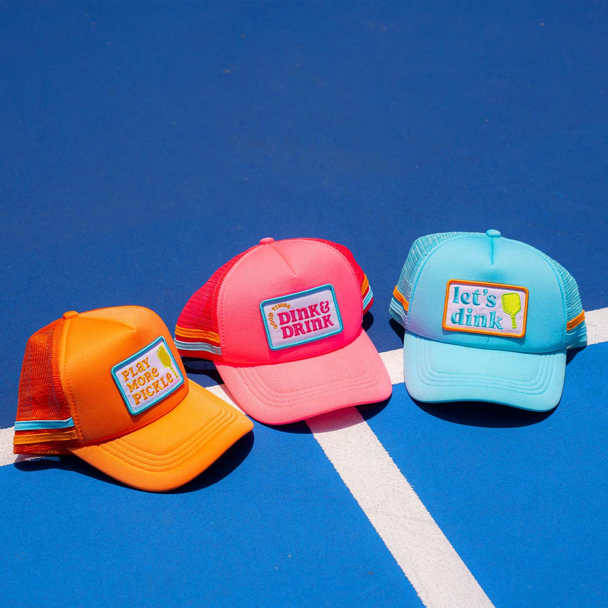 Dink & Drink Pink Foam Snapback Cap