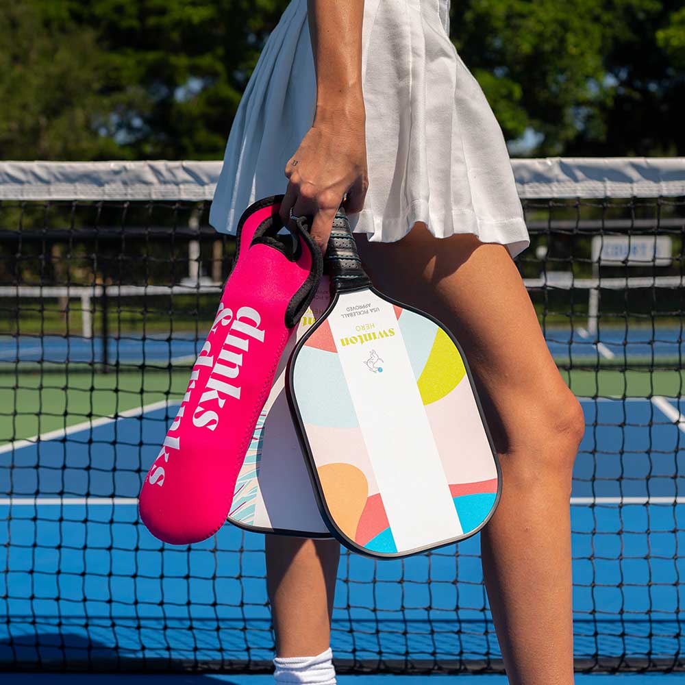 Dinks ?N Drinks Sleeve of Pickleballs - Pink: &