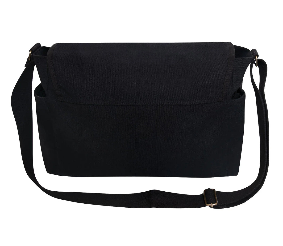 Distressed U.s. Flag Canvas Messenger Bag
