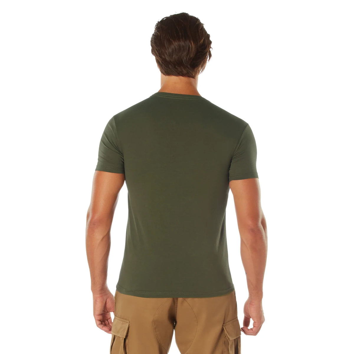 Distressed us Flag Athletic Fit T-shirt