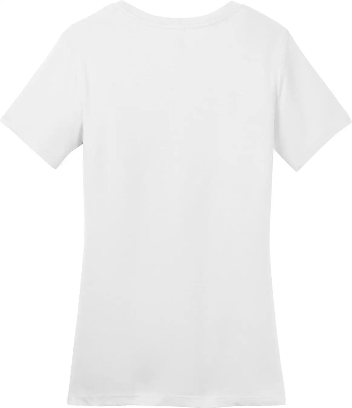 District Dm104l Women’s Perfect Weight Tee - Bright White