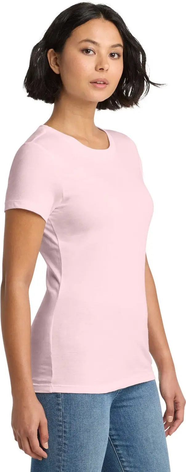 District Dm104l Women’s Perfect Weight Tee - Carnation Pink
