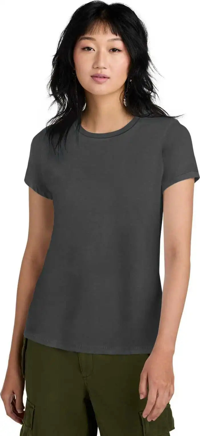 District Dm104l Women’s Perfect Weight Tee - Charcoal