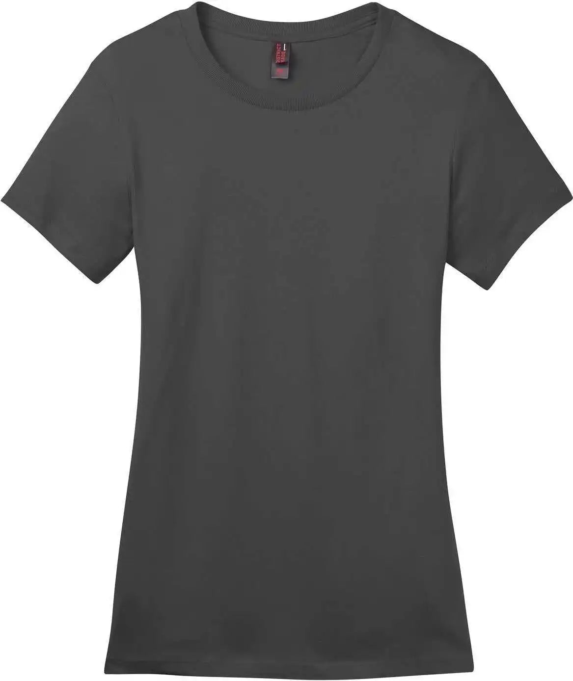 District Dm104l Women’s Perfect Weight Tee - Charcoal