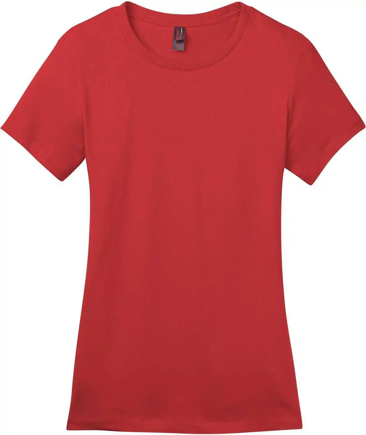 District Dm104l Women’s Perfect Weight Tee - Classic Red