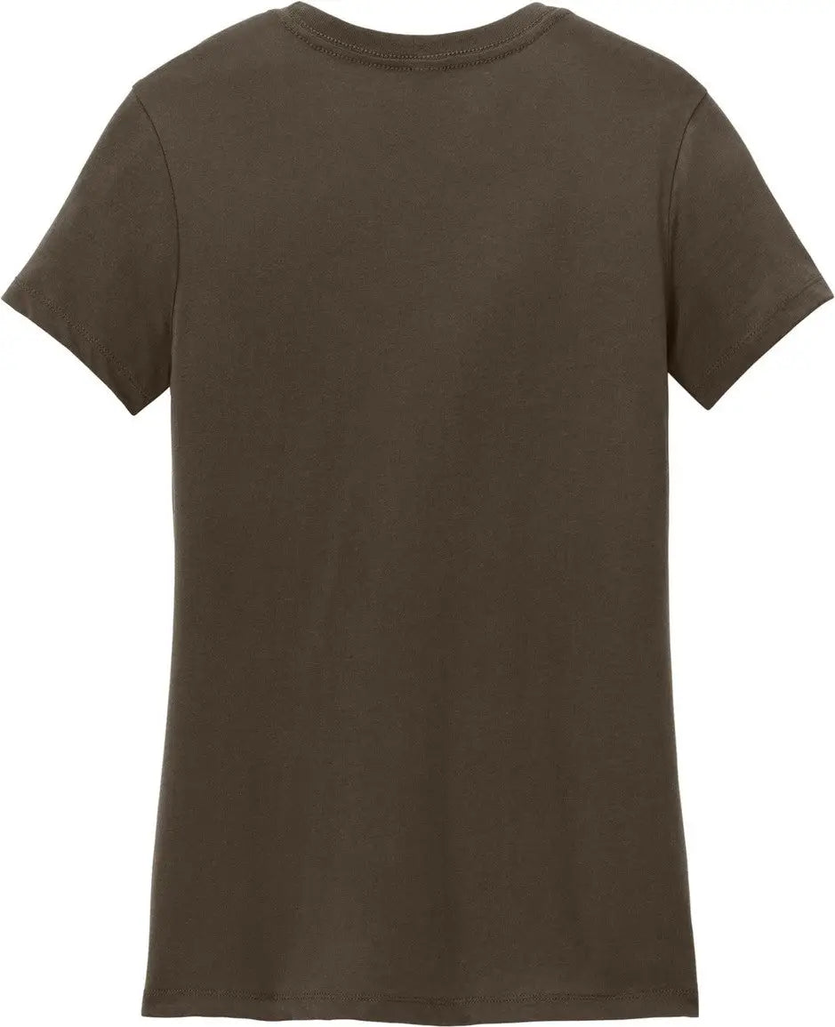 District Dm104l Women’s Perfect Weight Tee - Espresso