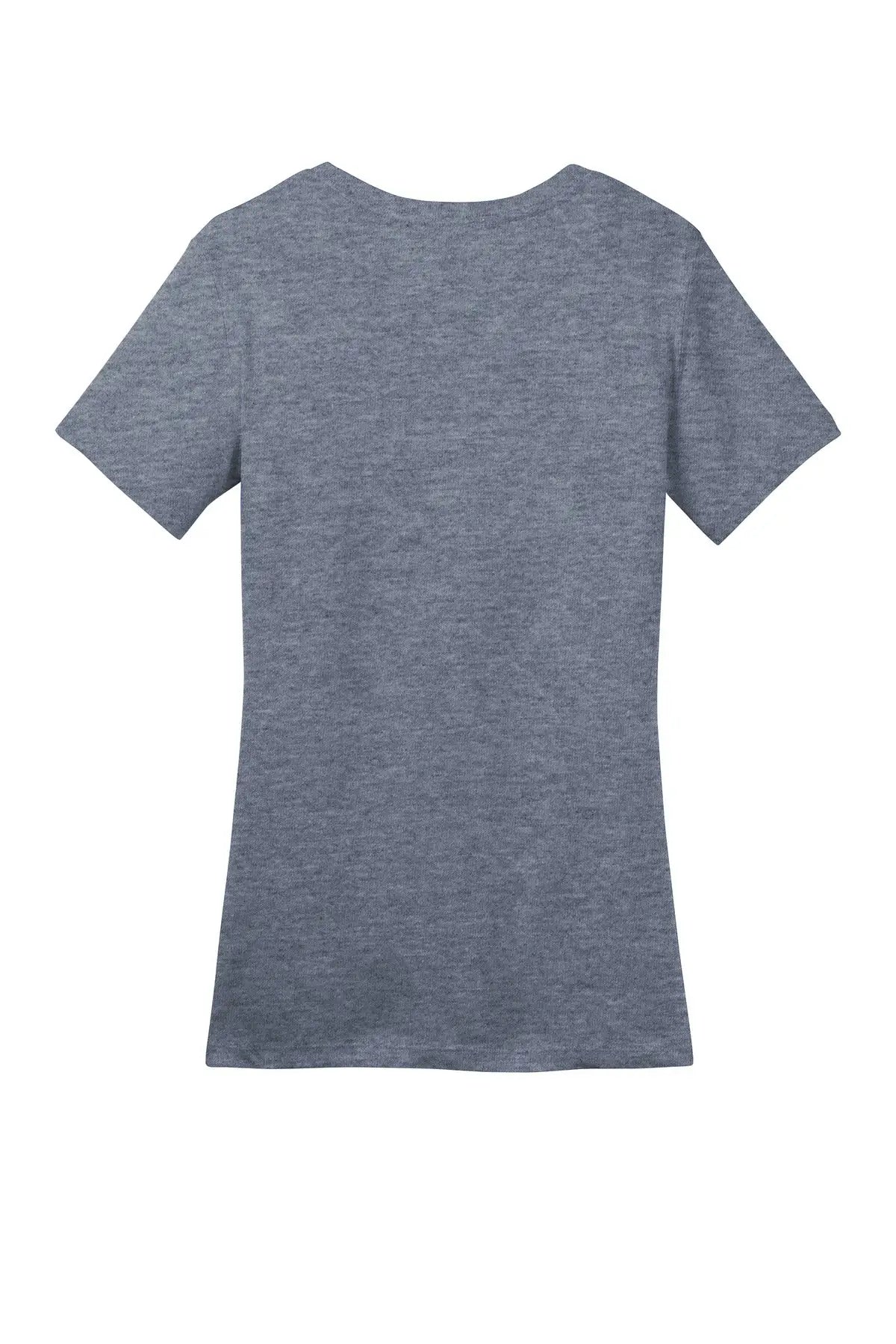 District Dm104l Women’s Perfect Weight Tee - Heathered Navy