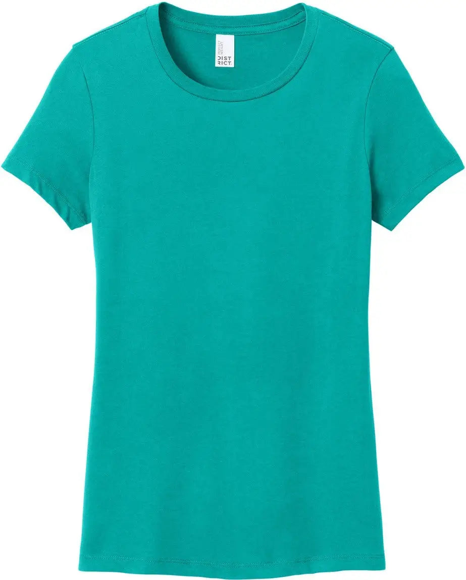 District Dm104l Women’s Perfect Weight Tee - Jade