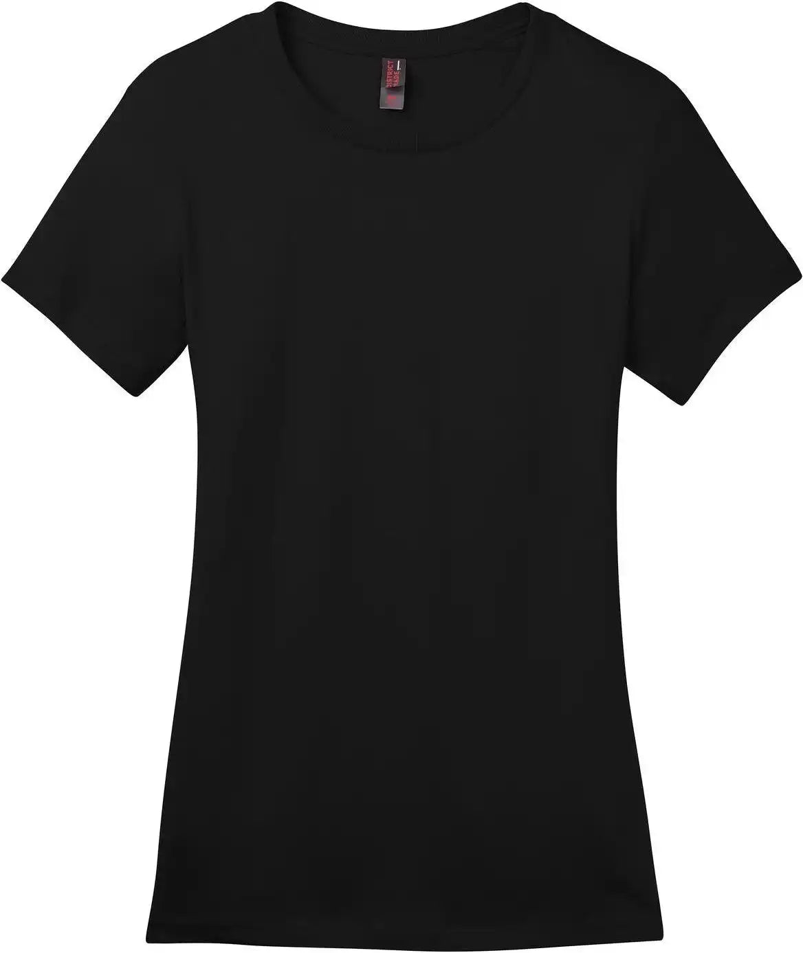 District Dm104l Women’s Perfect Weight Tee - Jet Black