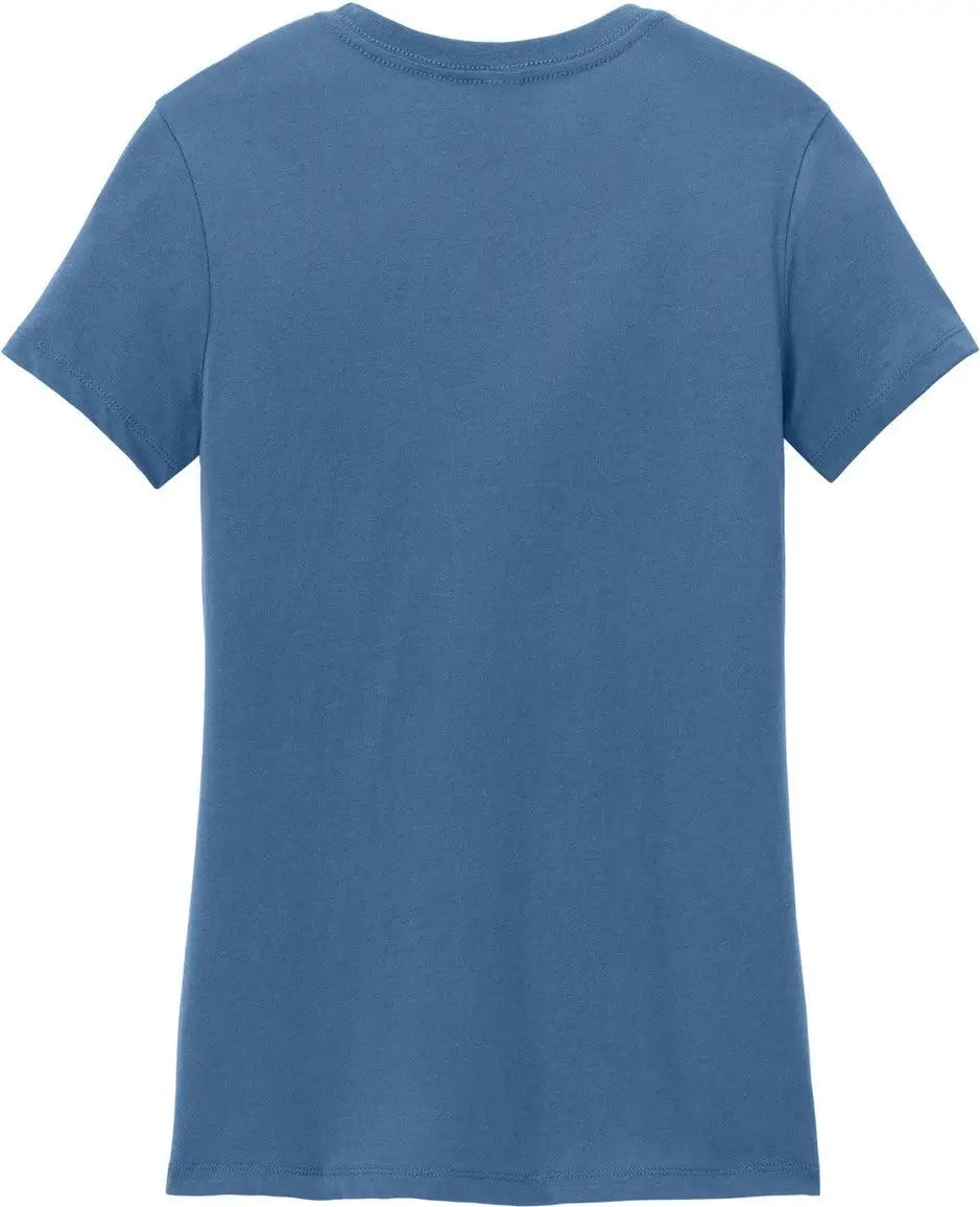 District Dm104l Women’s Perfect Weight Tee - Maritime Blue
