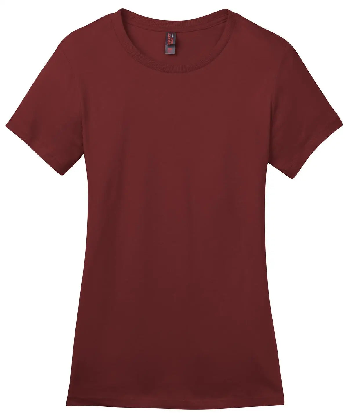 District Dm104l Women’s Perfect Weight Tee - Sangria