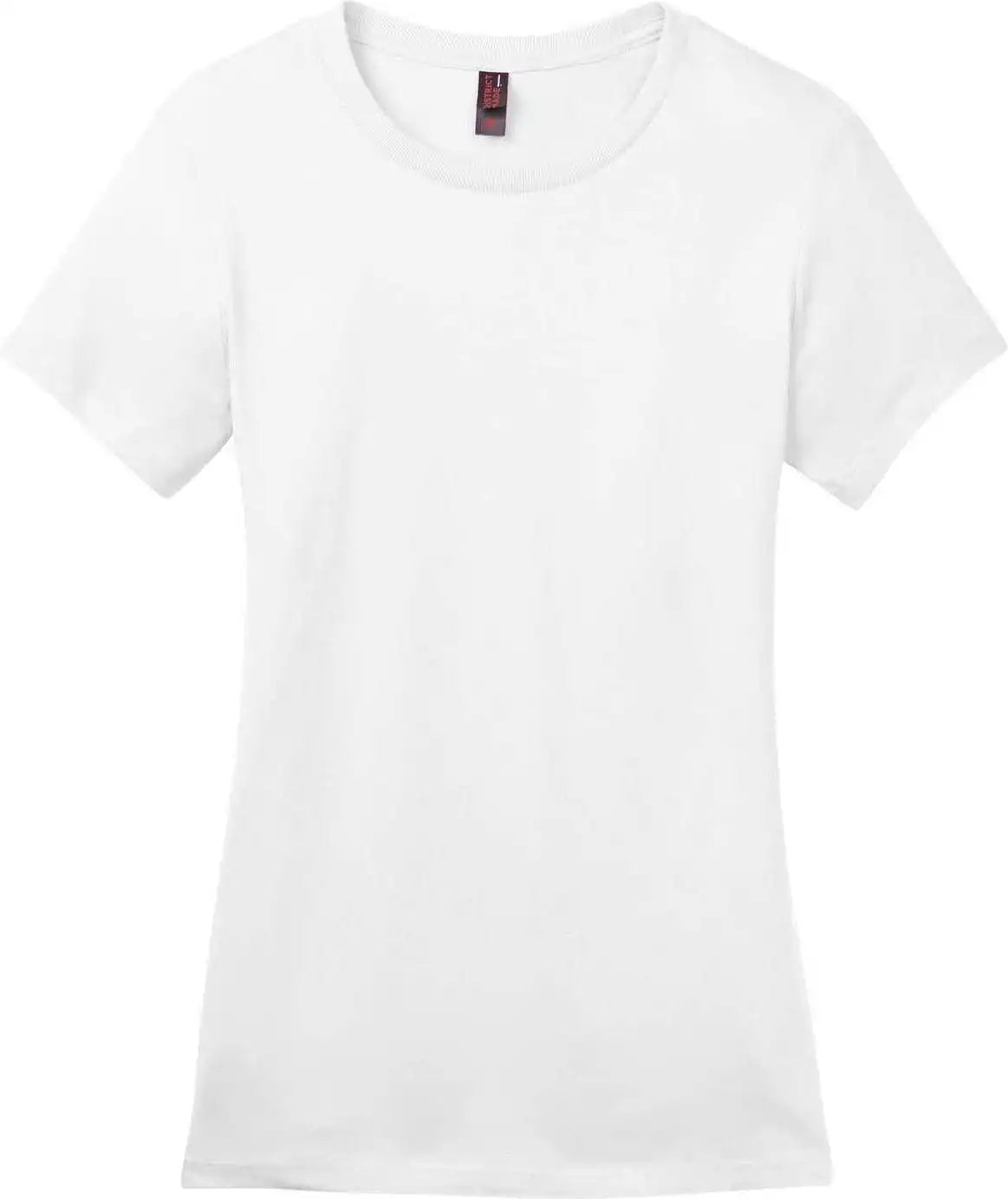 District Dm104l Women’s Perfect Weighttee Bright White