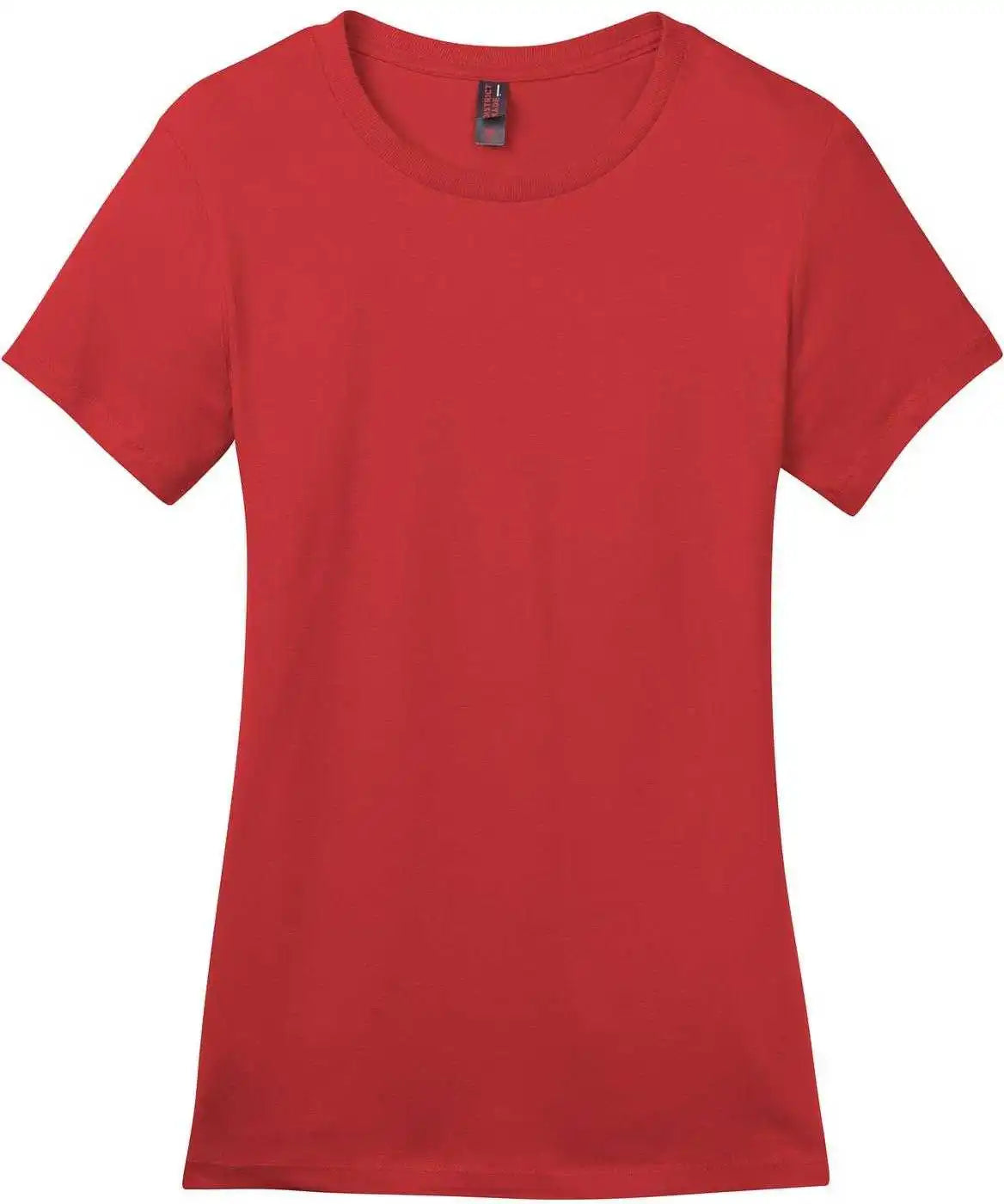 District Dm104l Women’s Perfect Weighttee Classic Red
