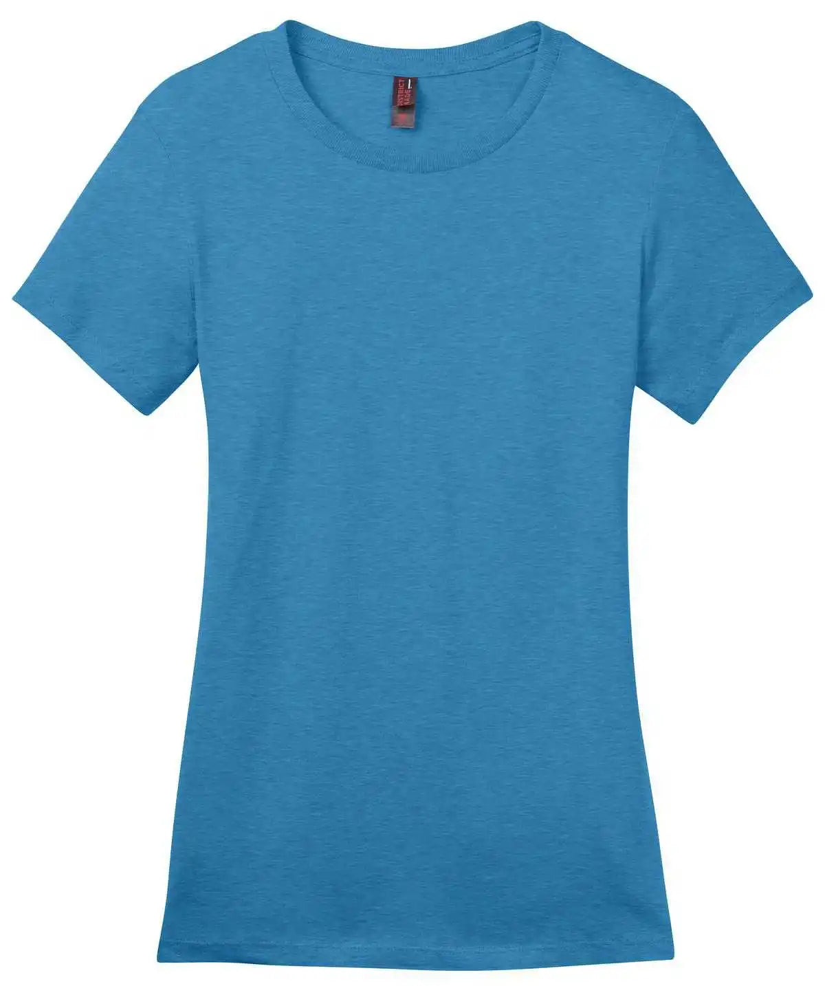 District Dm104l Women’s Perfect Weighttee - Clean Denim