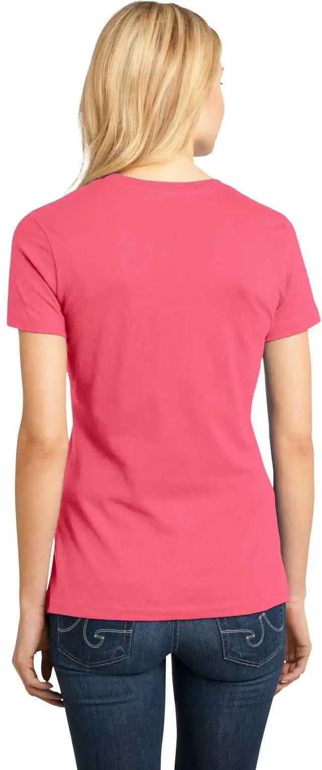 District Dm104l Women’s Perfect Weighttee Coral
