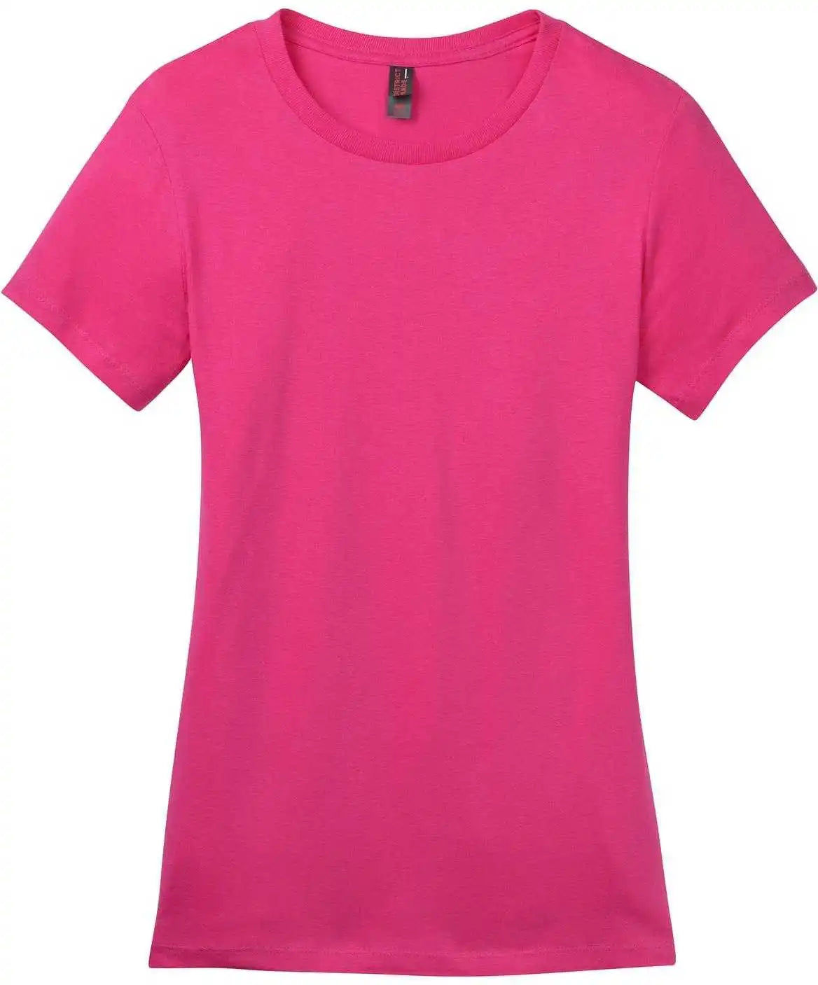District Dm104l Women’s Perfect Weighttee Dark Fuchsia