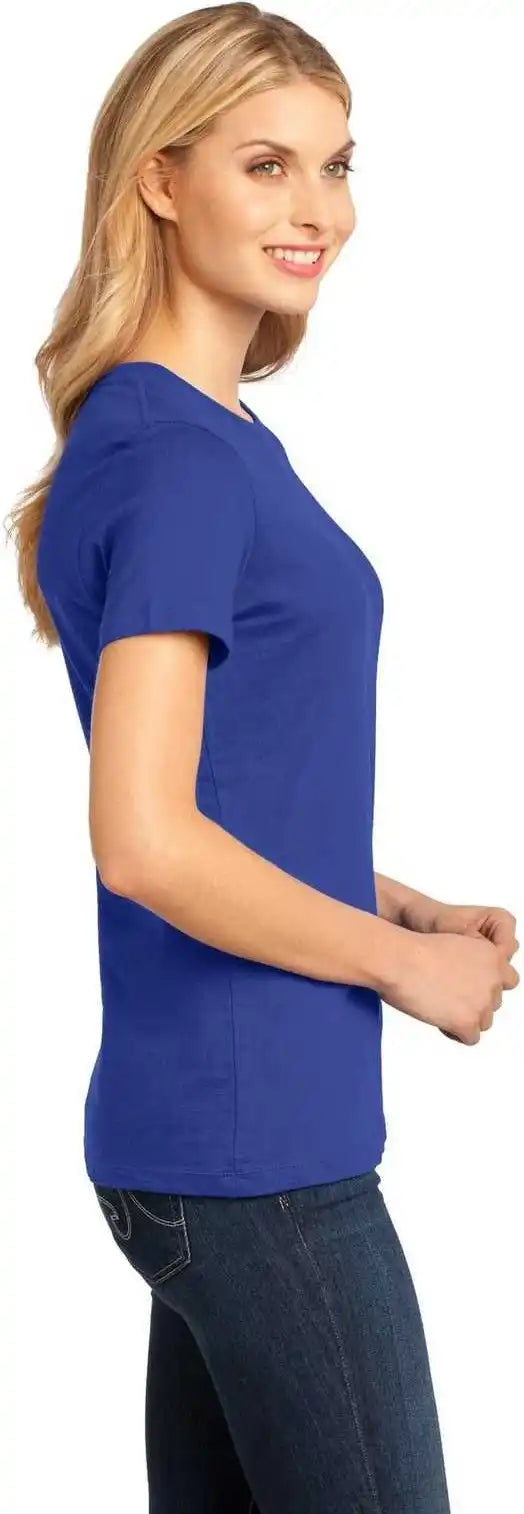 District Dm104l Women’s Perfect Weighttee Deep Royal