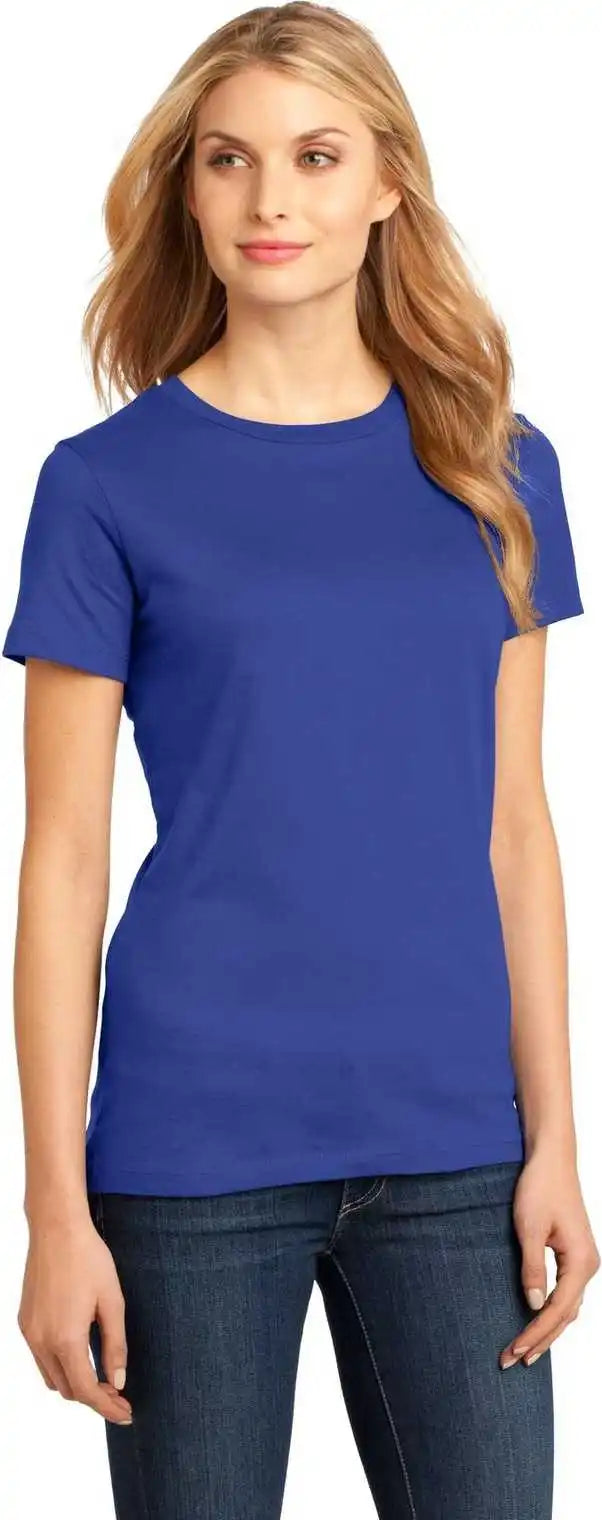 District Dm104l Women’s Perfect Weighttee Deep Royal