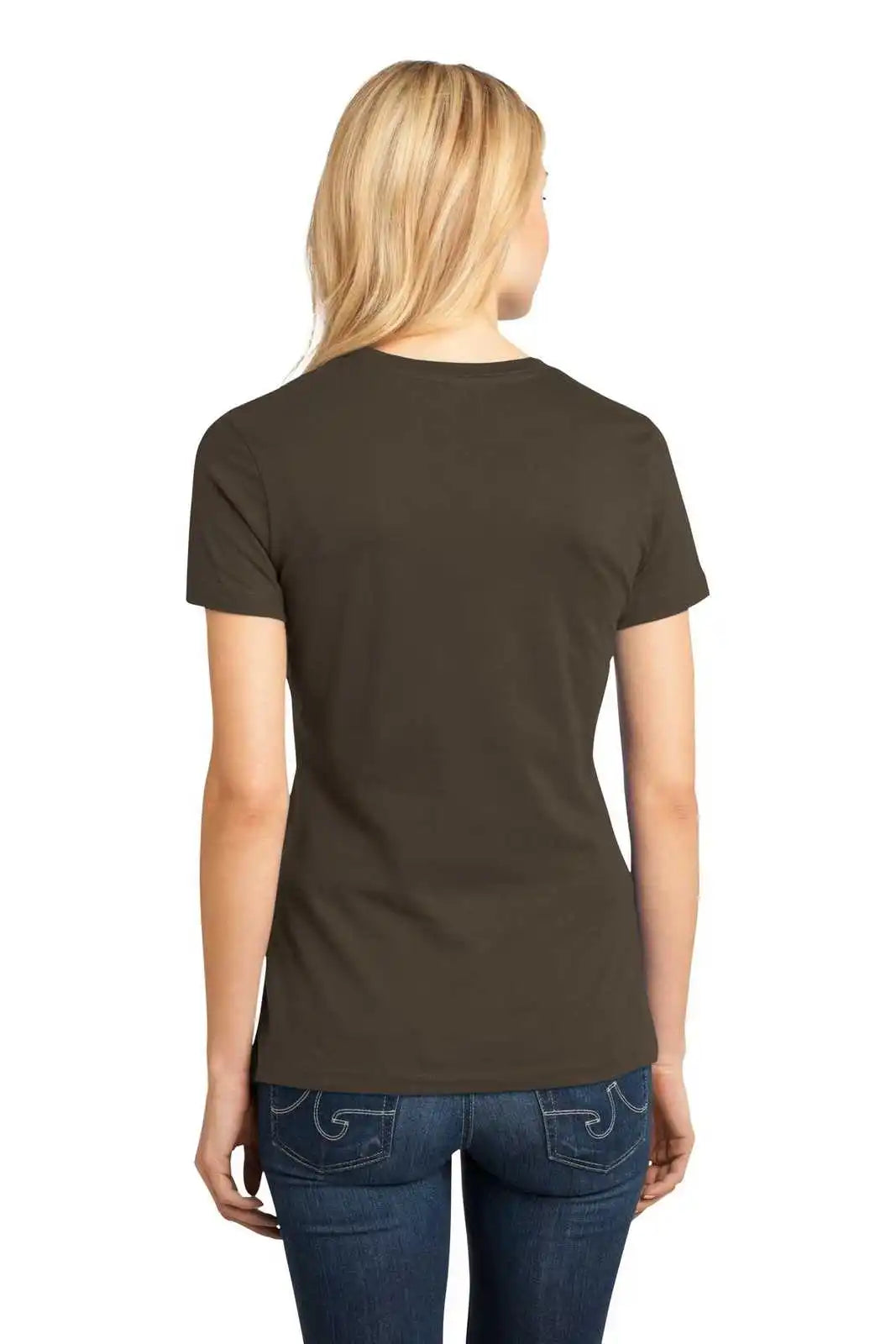 District Dm104l Women’s Perfect Weighttee - Espresso