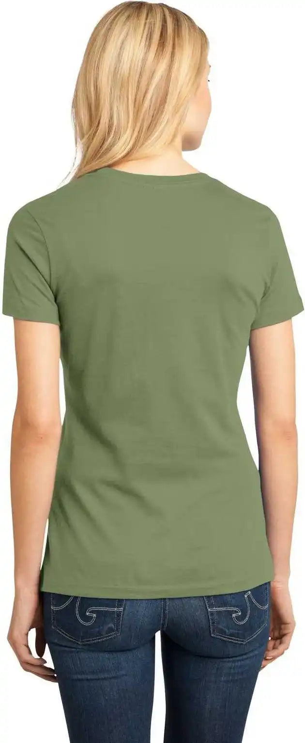 District Dm104l Women’s Perfect Weighttee Fresh Fatigue