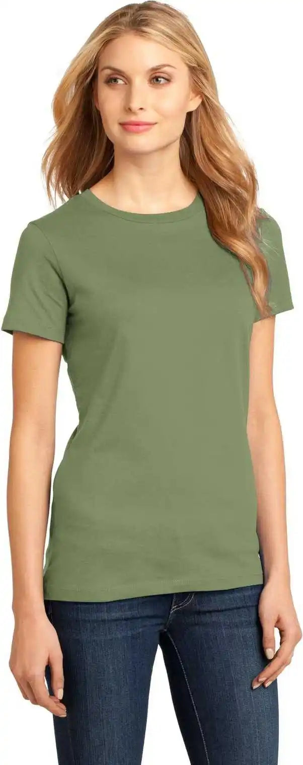 District Dm104l Women’s Perfect Weighttee Fresh Fatigue