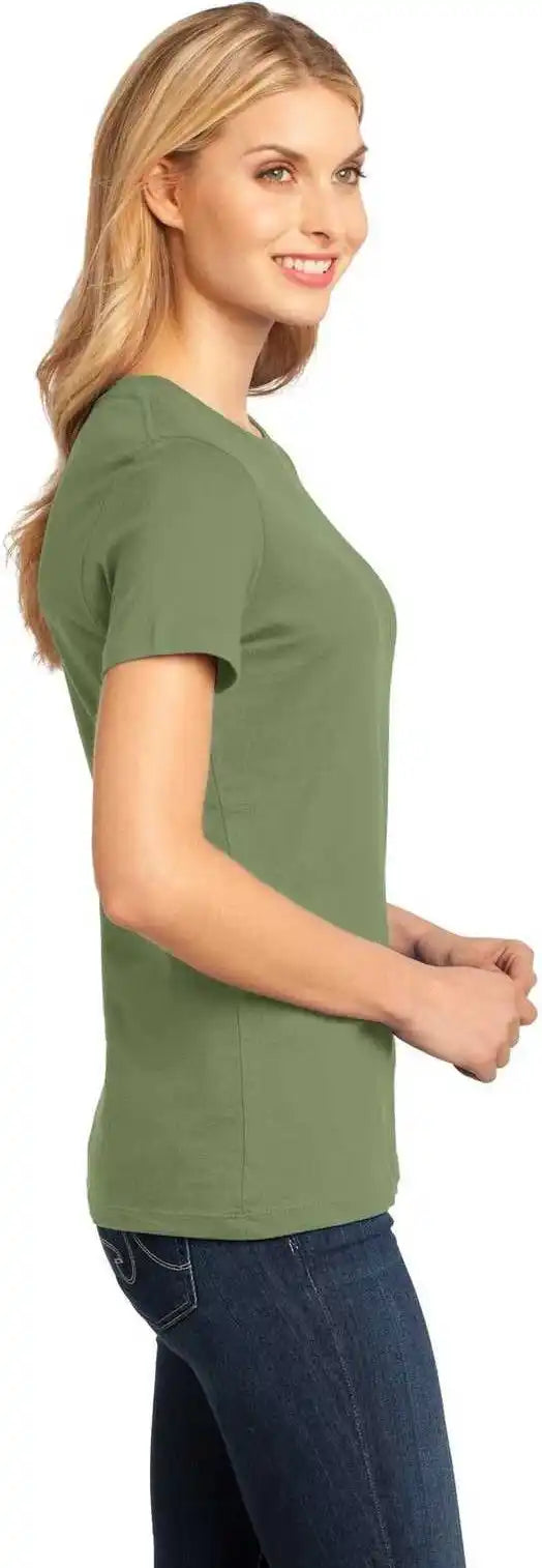 District Dm104l Women’s Perfect Weighttee Fresh Fatigue