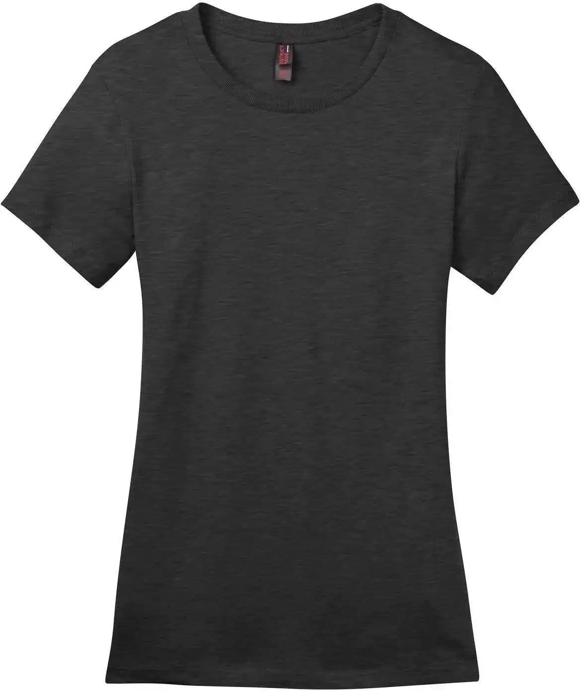 District Dm104l Women’s Perfect Weighttee Heathered Charcoal