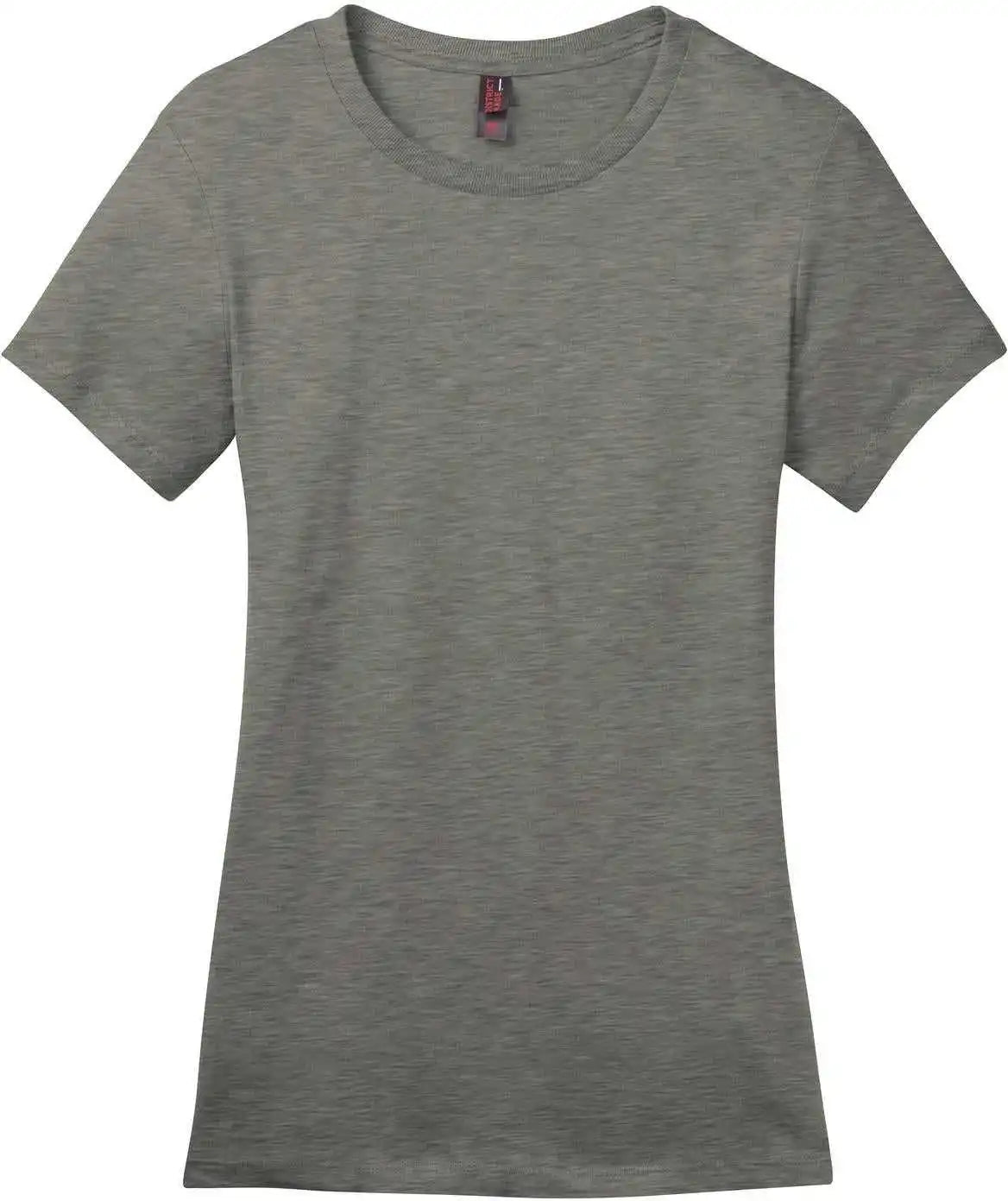 District Dm104l Women’s Perfect Weighttee Heathered Steel